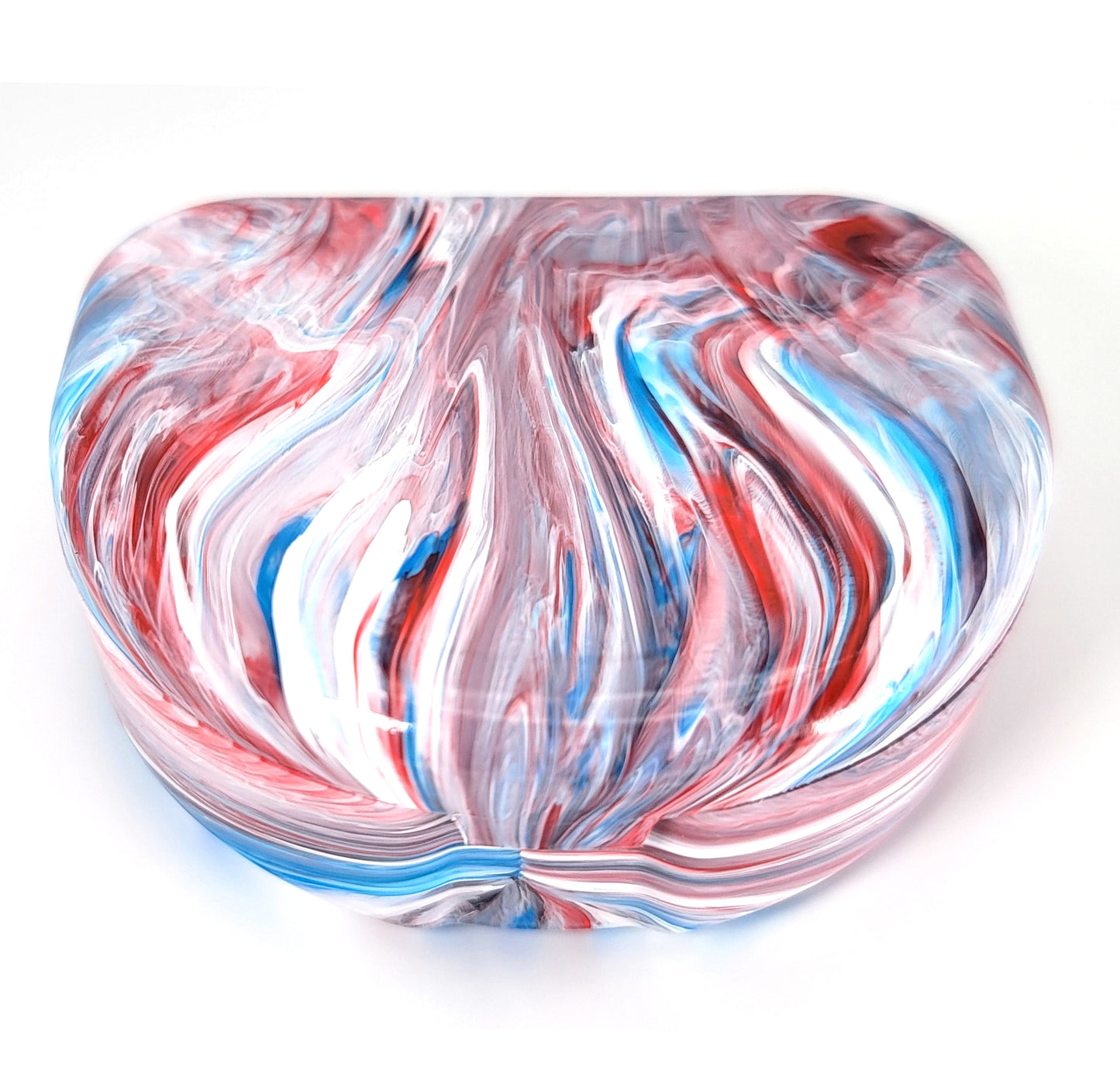 Retainer Case - Color Splash Collection - Red White Blue